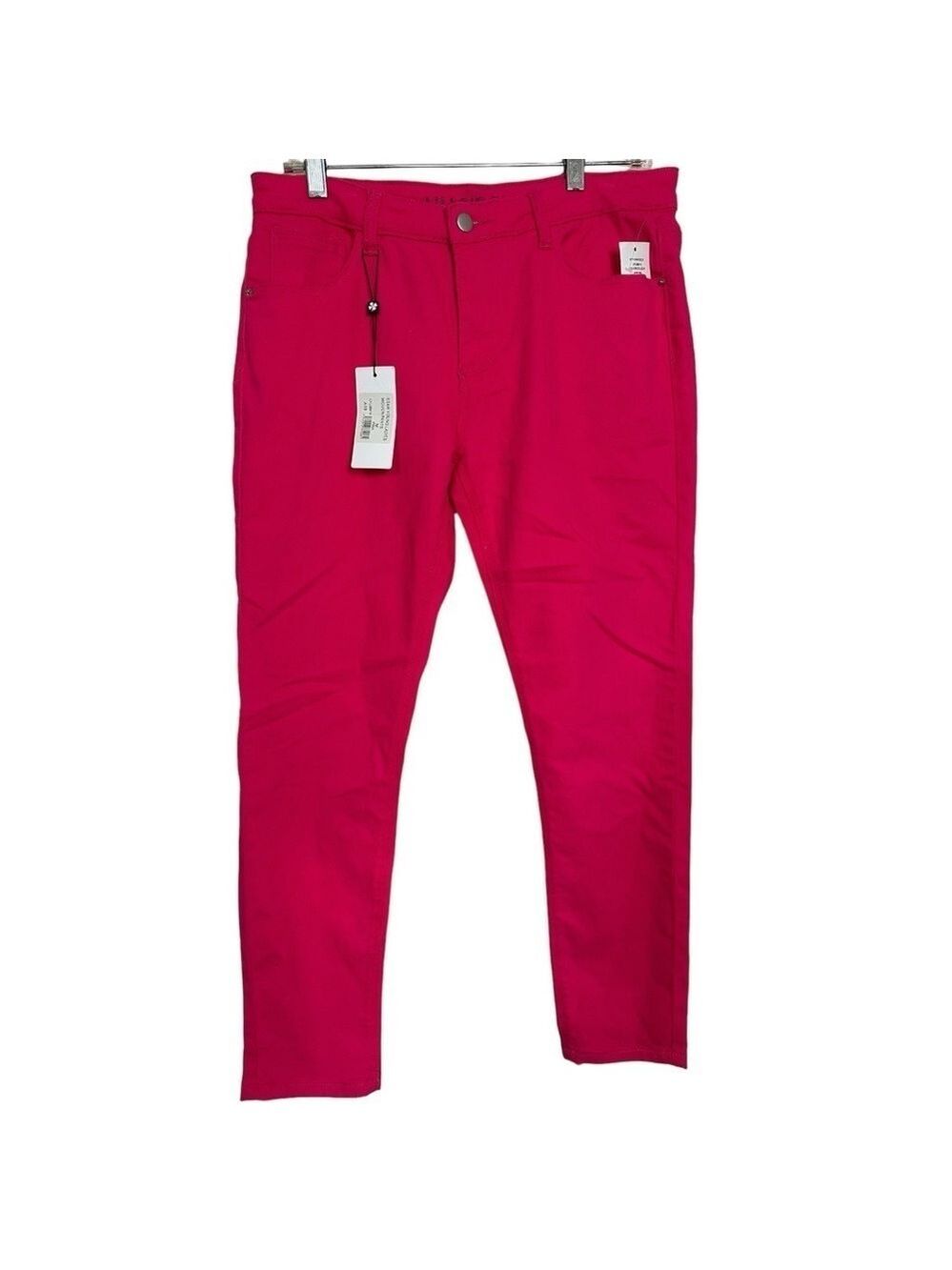 Lili Sidonio Molly Bracken Star Young Cropped Skinny Leg Hot Pink Jeggings Jeans